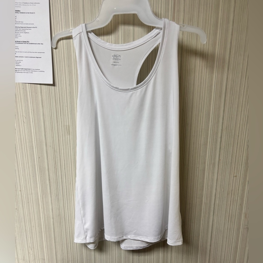 Athletic Works White Tank Top